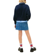 TOMMY HILFIGER TH Pull &agrave; col rond pour filles ciel du d&eacute;sert - Pulls pour enfants - 3