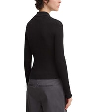 TOMMY HILFIGER TH JEANS chemise &agrave; manches longues noir - Chandails pour femmes - 3