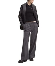 TOMMY HILFIGER TH JEANS chemise &agrave; manches longues noir - Chandails pour femmes - 5