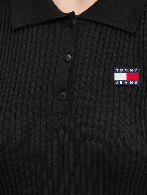 TH JEANS chemise &agrave; manches longues noir - Chandails pour femmes