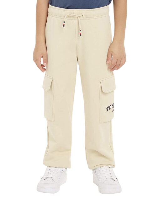 TH Pantalon pour enfant, avec poches ivoire de campagne - Pantalons pour enfants