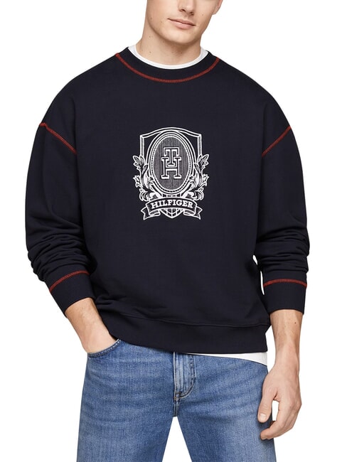 TH Sweat-shirt en coton &agrave; manches longues ciel du d&eacute;sert - Pulls molletonn&eacute;s