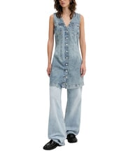 TOMMY HILFIGER TH JEANS robe en jean denim - V&ecirc;tements femme - 3