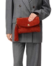 GIANNI CHIARINI MIREA sac bandouli&egrave;re rouge brique - Sacs pour Femme - 2