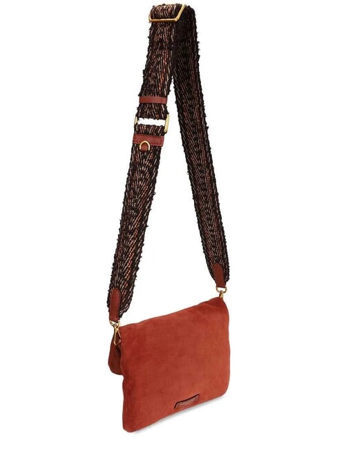 MIREA sac bandouli&egrave;re rouge brique - Sacs pour Femme