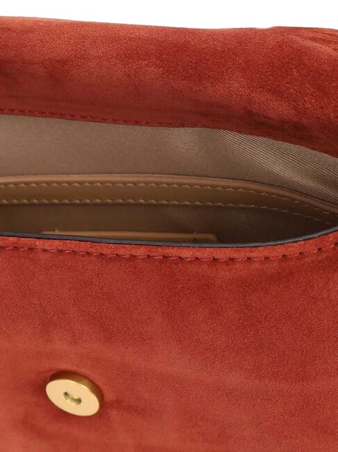 MIREA sac bandouli&egrave;re rouge brique - Sacs pour Femme