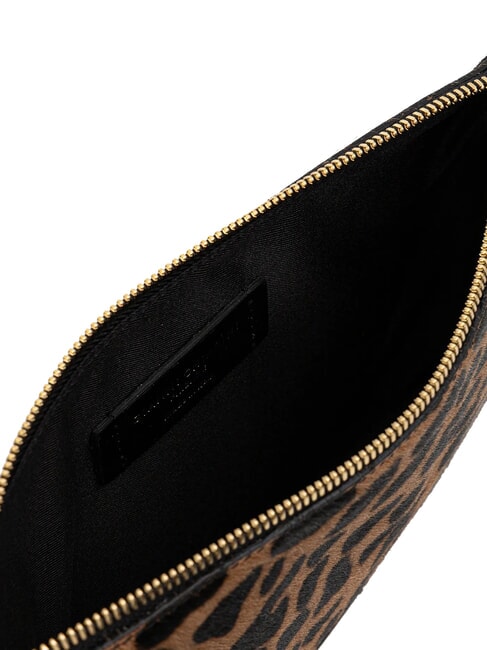 HERMY sac bandouli&egrave;re lion noir - Sacs pour Femme