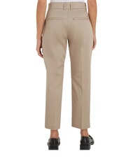 TOMMY HILFIGER TH Pantalon en coton beige - Pantalons pour femmes - 3