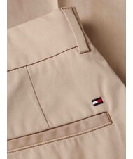 TOMMY HILFIGER TH Pantalon en coton beige - Pantalons pour femmes - 5