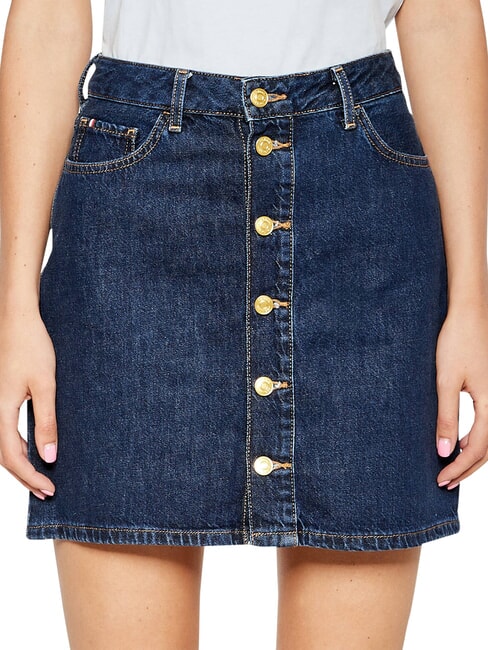TH jupe courte en jean clerc - Jupes pour femmes