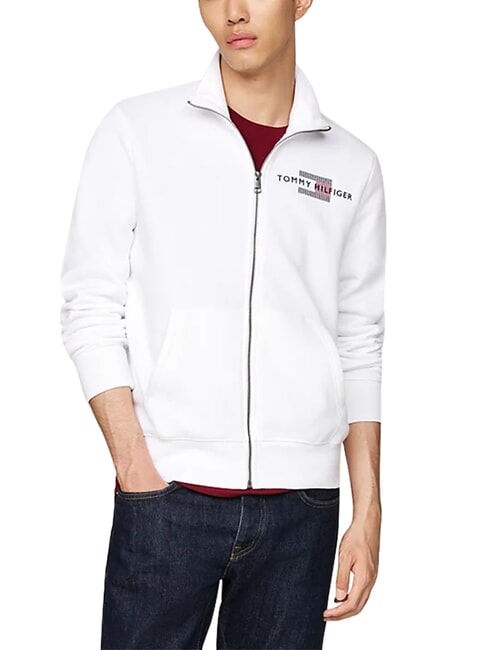 TH Sweat-shirt &agrave; manches longues blanc - Pulls molletonn&eacute;s