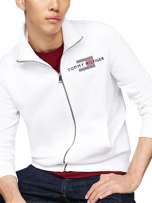 TH Sweat-shirt &agrave; manches longues blanc - Pulls molletonn&eacute;s