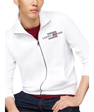 TOMMY HILFIGER TH Sweat-shirt &agrave; manches longues blanc - Pulls molletonn&eacute;s - 4