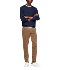 TOMMY HILFIGER TH  Pull col rond ciel du d&eacute;sert multi - Pulls pour hommes - 4