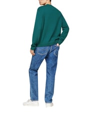TOMMY HILFIGER TH JEANS  Pull col rond eaux profondes - Pulls pour hommes - 4