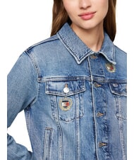 TOMMY HILFIGER TH JEANS veste en jean denim moyen - Vestes pour femmes - 5
