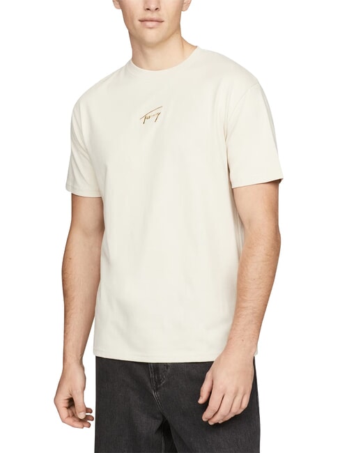 TH JEANS T-shirt &agrave; manches courtes papier journal - T-shirt