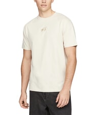 TOMMY HILFIGER TH JEANS T-shirt &agrave; manches courtes papier journal - T-shirt - 3