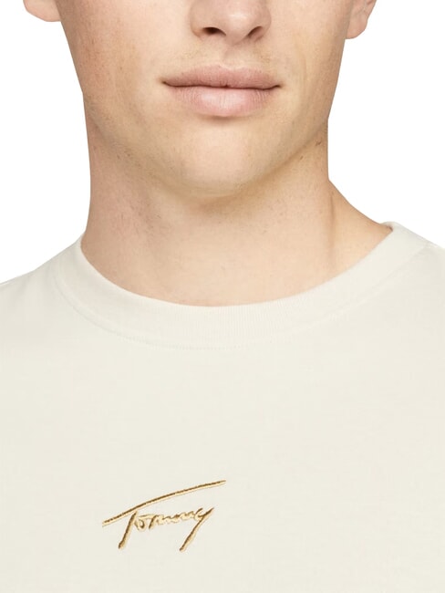 TH JEANS T-shirt &agrave; manches courtes papier journal - T-shirt