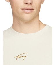 TOMMY HILFIGER TH JEANS T-shirt &agrave; manches courtes papier journal - T-shirt - 4