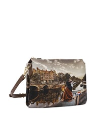 YNOT YESBAG Sac bandouli&egrave;re, deux compartiments automne &agrave; Hollad - Sacs pour Femme - 2