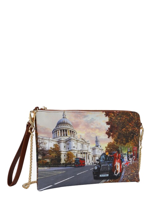 YESBAG Pochette plate avec revers touriste londonien - Sacs pour Femme