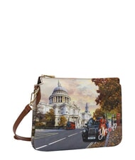 YNOT YESBAG Sac bandouli&egrave;re, deux compartiments touriste londonien - Sacs pour Femme - 2