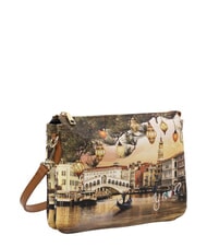 YNOT YESBAG Sac bandouli&egrave;re, deux compartiments Venise de No&euml;l - Sacs pour Femme - 2