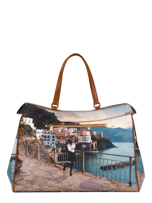 YESBAG Sac bandouli&egrave;re XL c&ocirc;te hivernale - Sacs pour Femme