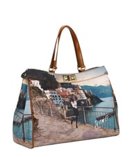 YNOT YESBAG Sac bandouli&egrave;re XL c&ocirc;te hivernale - Sacs pour Femme - 3