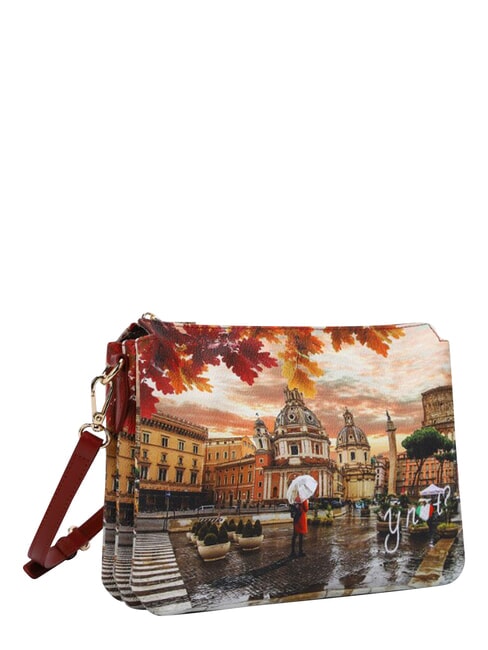 YESBAG sac bandouli&egrave;re Rome sous la pluie - Sacs pour Femme