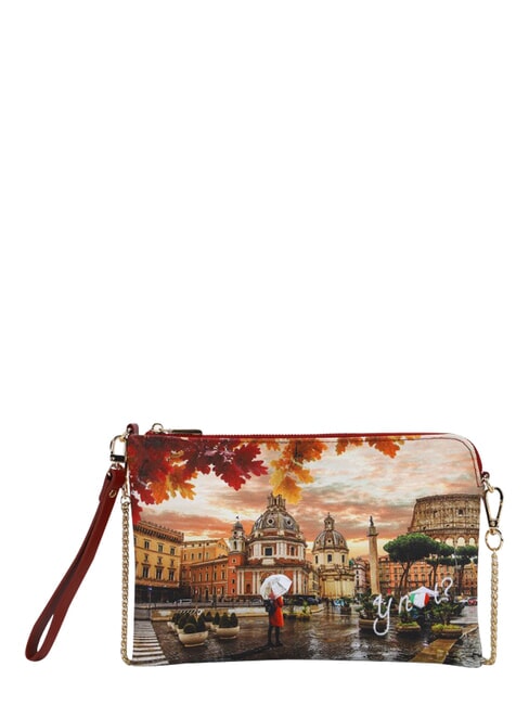 YESBAG Pochette plate avec revers Rome sous la pluie - Sacs pour Femme