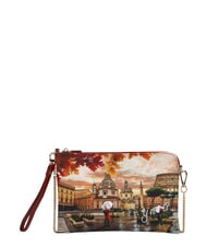 YNOT YESBAG Pochette plate avec revers Rome sous la pluie - Sacs pour Femme - 2