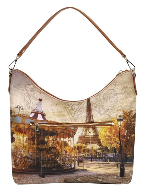 YESBAG Le sac bandouli&egrave;re Paris dr&ocirc;le - Sacs pour Femme
