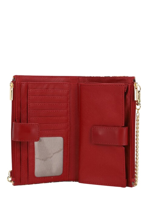 YESBAG Pochette portefeuille avec bandouli&egrave;re Rome sous la pluie - Sacs pour Femme