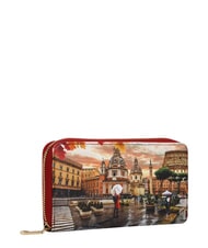 YNOT YESBAG Grand portefeuille zipp&eacute; Rome sous la pluie - Portefeuilles Femme - 2