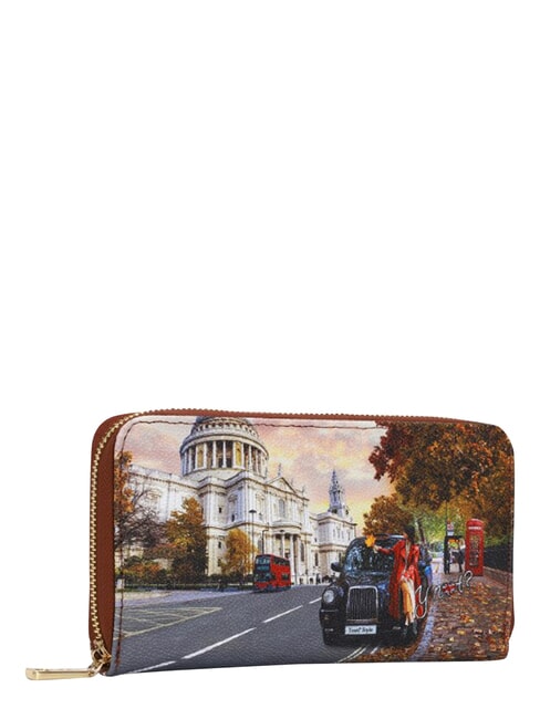 YESBAG Grand portefeuille zipp&eacute; touriste londonien - Portefeuilles Femme