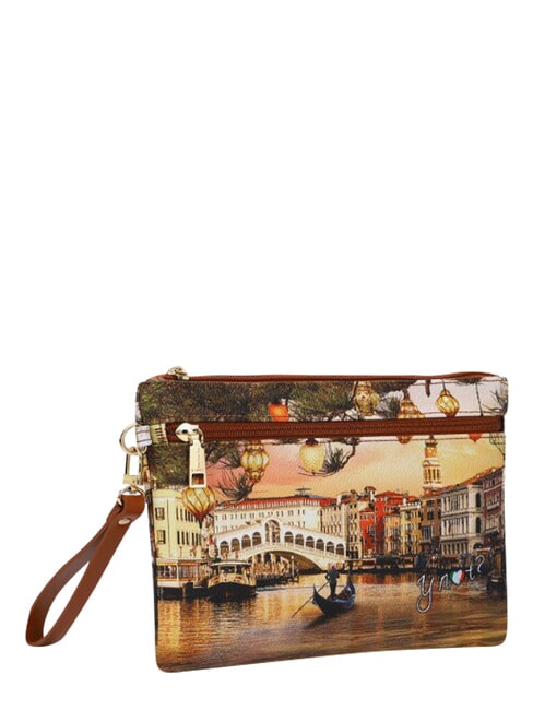 YESBAG Pochette M avec manchette Venise de No&euml;l - Portefeuilles Femme