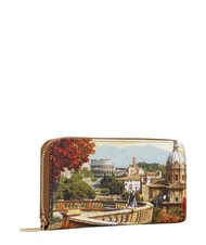YNOT YESBAG Grand portefeuille zipp&eacute; Paysage de Rome - Portefeuilles Femme - 2