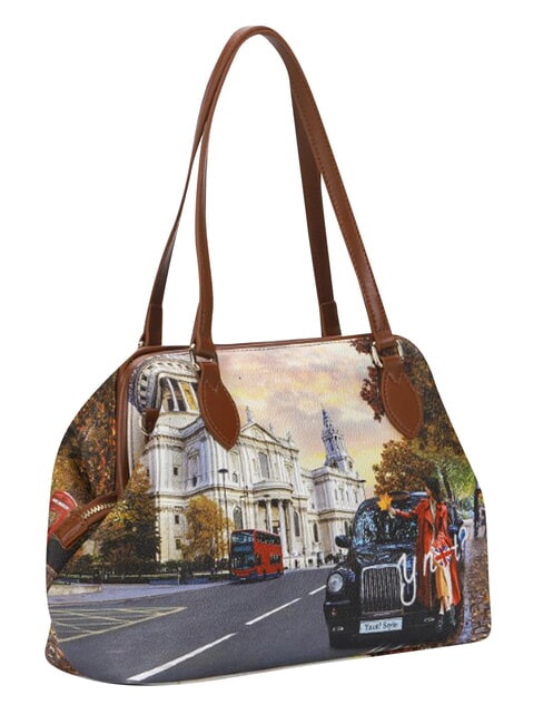YESBAG Sac bandouli&egrave;re M touriste londonien - Sacs pour Femme