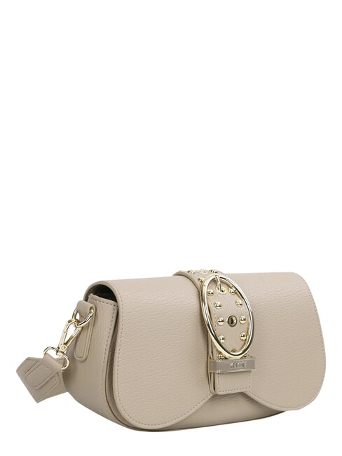 ROCKER Sac bandouli&egrave;re avec boucle et clous noix - Sacs pour Femme