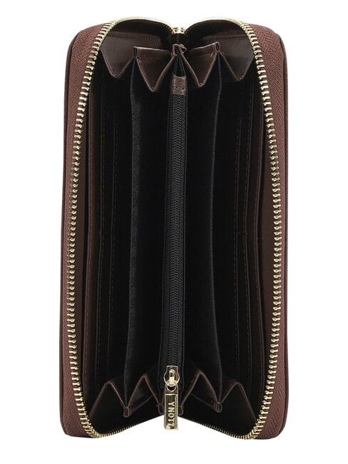 RACHEL Portefeuille Zip Around noix - Portefeuilles Femme