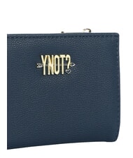 YNOT LOVERS petit portefeuille zipp&eacute; marine - Portefeuilles Femme - 4