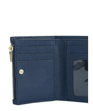 YNOT LOVERS petit portefeuille zipp&eacute; marine - Portefeuilles Femme - 5