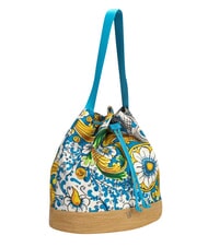 YNOT ORTIGIA sac seau bleu vert - Sacs pour Femme - 2