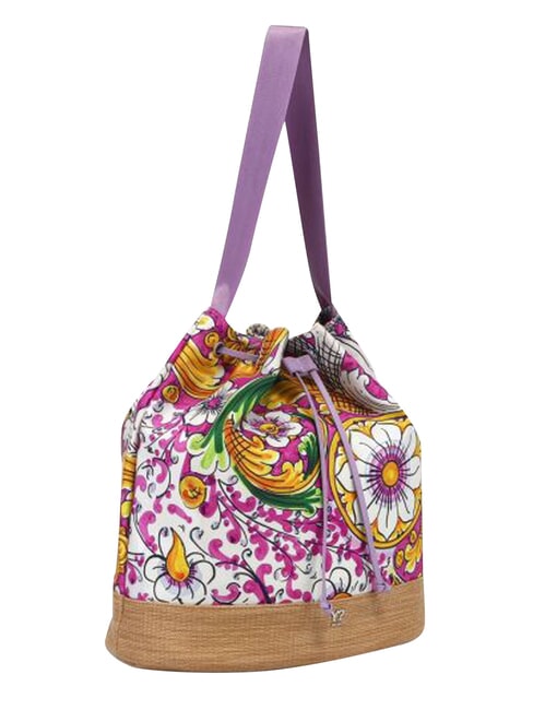 ORTIGIA sac seau lilas - Sacs pour Femme