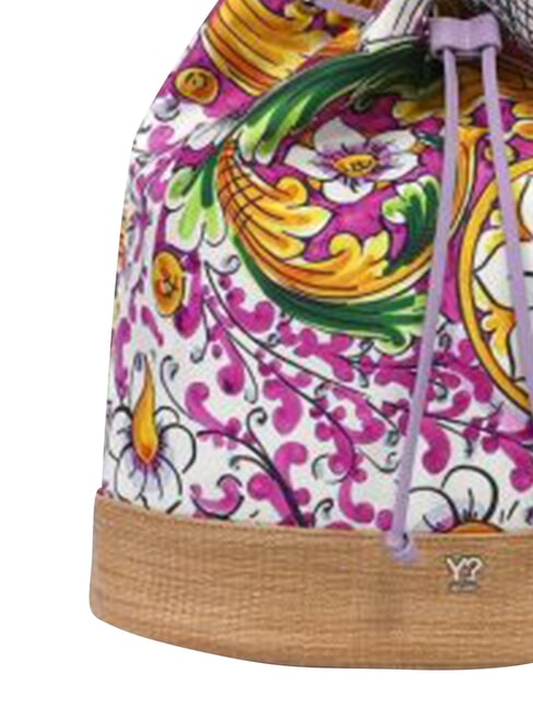 ORTIGIA sac seau lilas - Sacs pour Femme