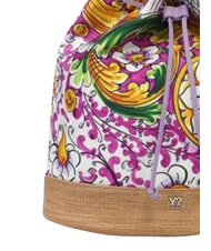 YNOT ORTIGIA sac seau lilas - Sacs pour Femme - 3