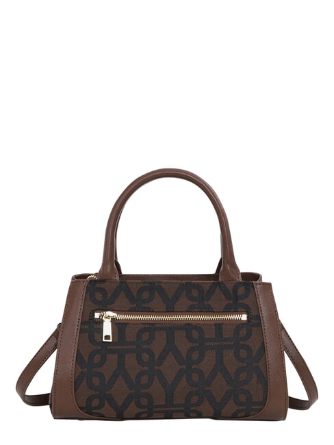 GRACE Sac &agrave; main avec bandouli&egrave;re tabac - Sacs pour Femme