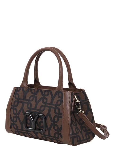 GRACE Sac &agrave; main avec bandouli&egrave;re tabac - Sacs pour Femme